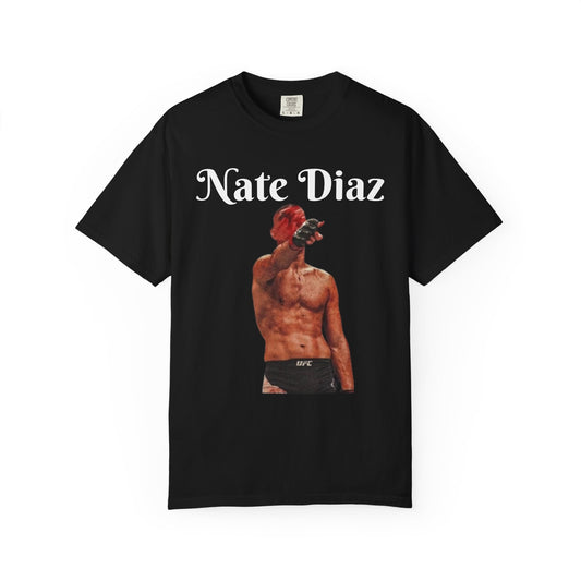 Unisex Garment-Dyed T-shirt - Nate Diaz Tee